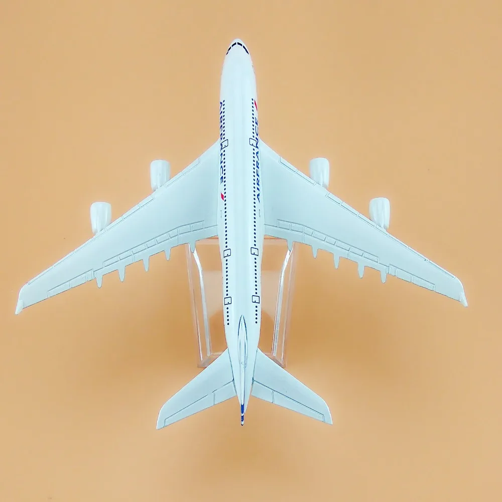 16 см сплав металла Air France Airbus 380 A380 Airways модель самолета Модель w Стенд ремесло