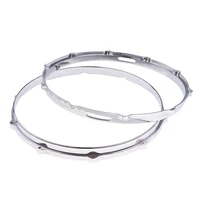 tooyful 1 pair snare drum hoop ring rim aluminum alloy for 14 snare drum percussion instrument parts accessories