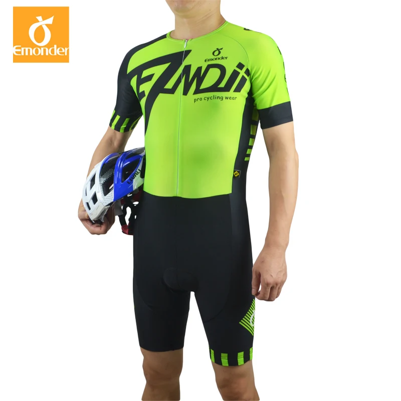 

EMONDER High Quality Triathlon Pro Team cycling Jersey Quick Dry Breathable Cycling Clothing Bike Skinsuit Ropa Ciclismo Maillot