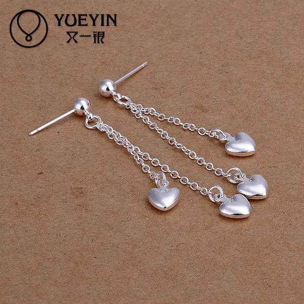 New fashion Design silver plated jewelry Women's earrings Fashion brincos Earhook Wholesale long Dangle earring | Украшения и