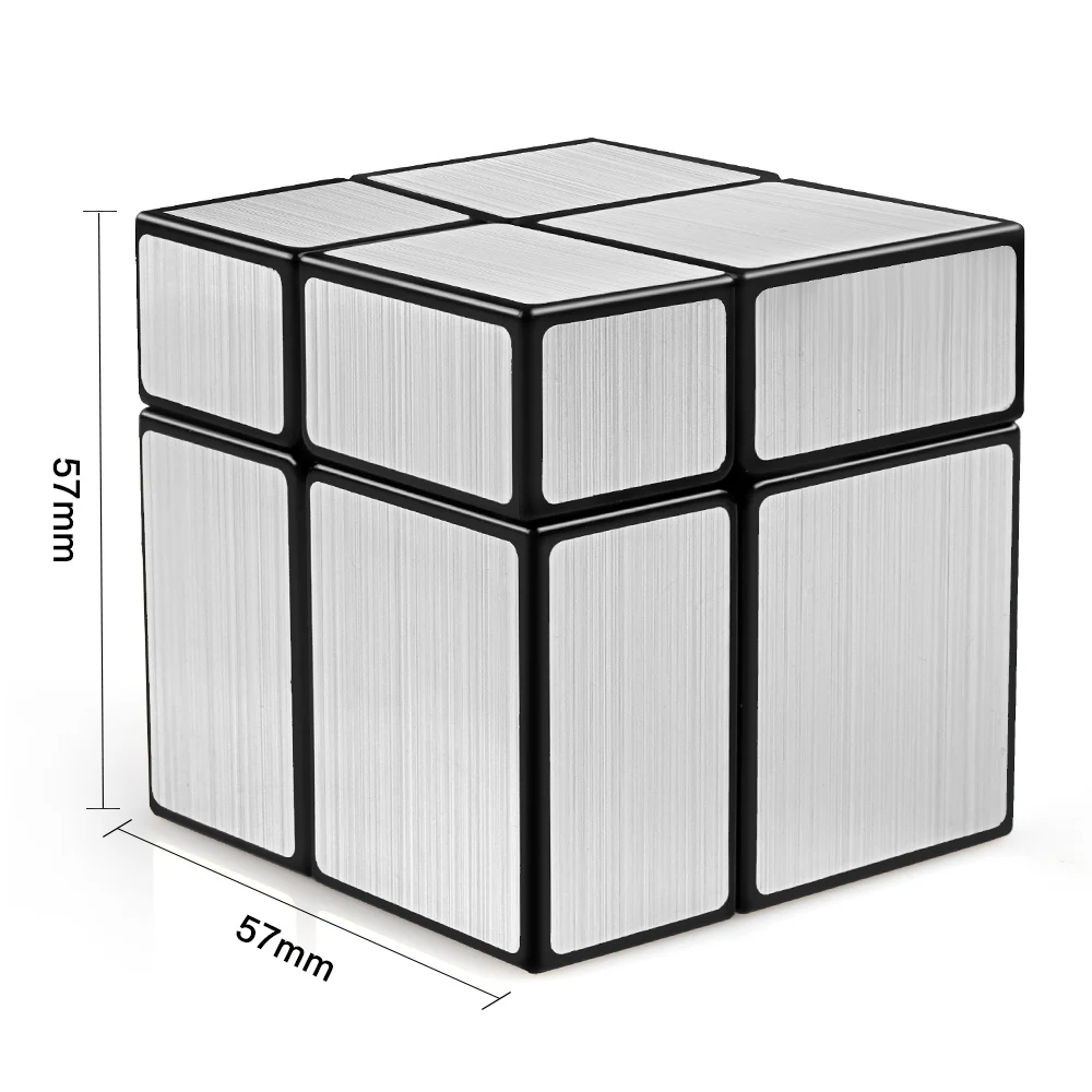D FantiX Shengshou зеркальный кубик рубика 2x2 неравные магический куб Непоседа Скорость