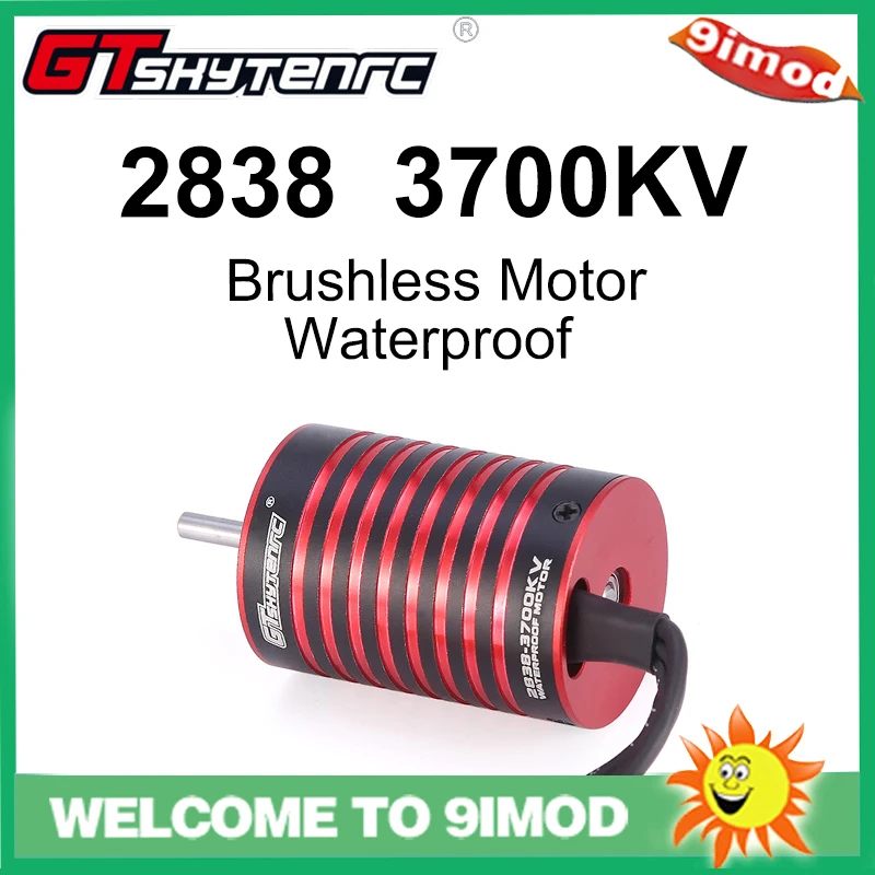 Бесщеточный мотор GTSKYTENRC 3700KV/4700KV 2838 для 1/16 1/18 RC автомобилей | Игрушки и хобби