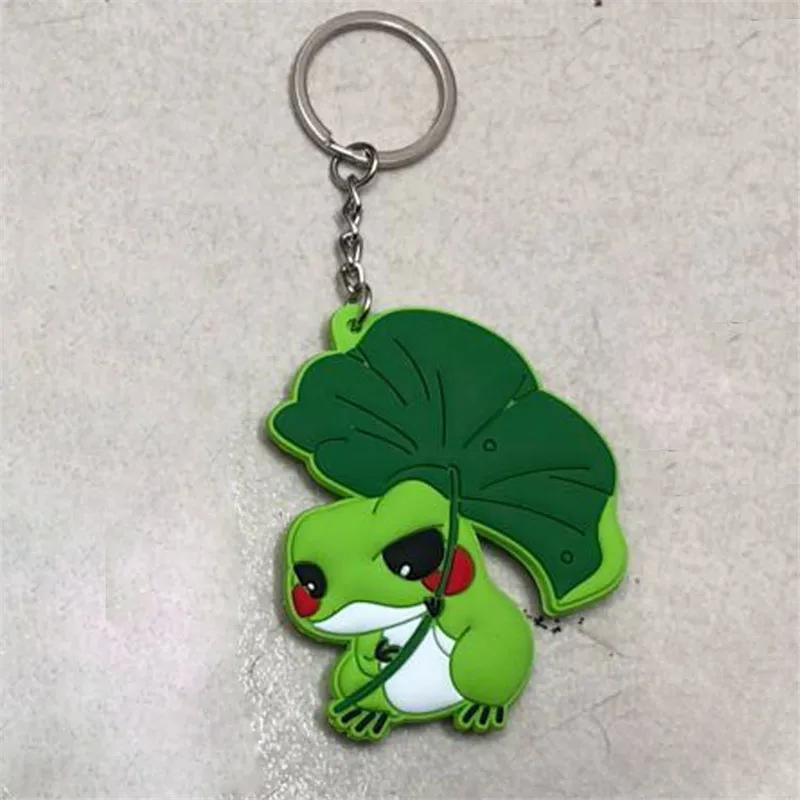 Игровой дорожный брелок лягушка кулон игрушки милый мультяшный ПВХ фигурки
