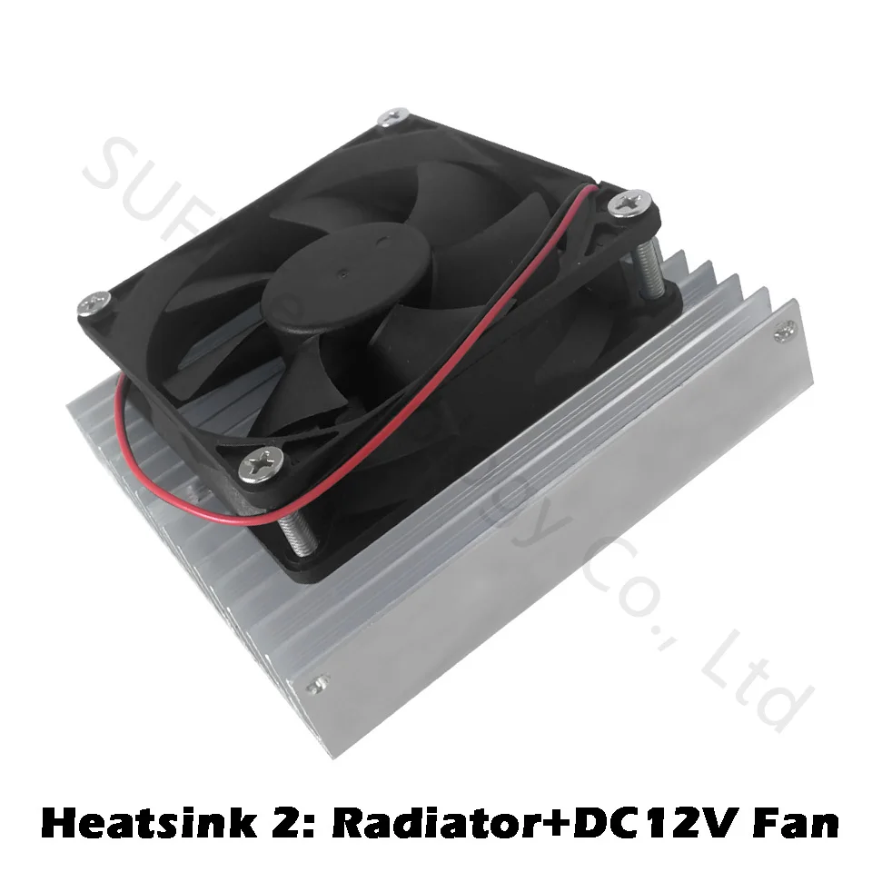 Heatsink 2 Светодиодный алюминиевый радиатор с вентилятором с объективом 60 90 120 градусов для 20 Вт 30 Вт 50 Вт 100 Вт светодиодный электронный теплоохладитель - Испускаемый цвет: Heatsink 2