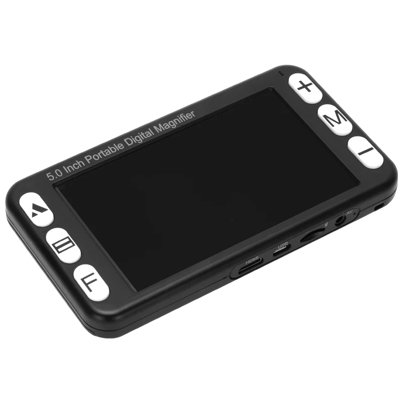5 дюймов ЖК-дисплей Портативный magnifie низкое видение видео лупа электронный прибор для чтения, цифровой Ручной портативный видео лупа