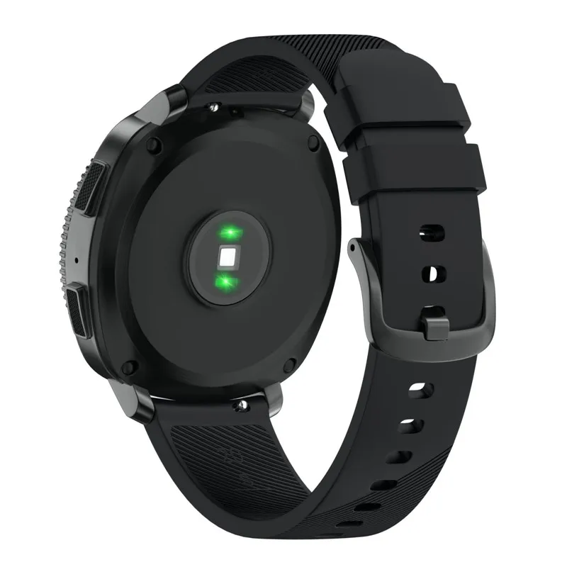 20 мм силиконовый браслет для Samsung Gear спортивный ремешок Смарт часы ремни