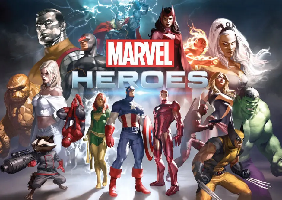 Супергерои Marvel Железный человек Халк Гигантский Шелковый плакат декоративной