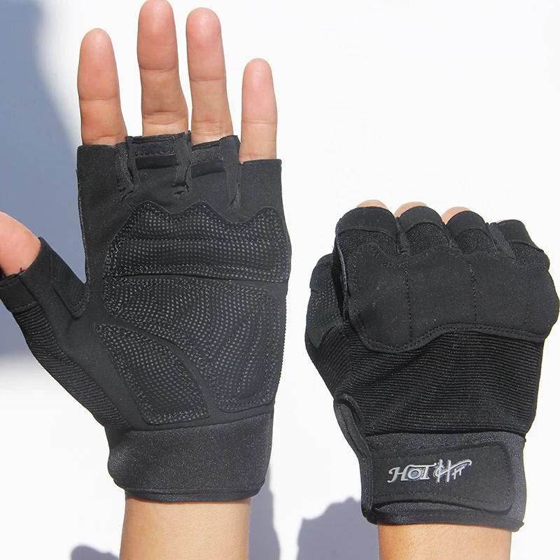 Мужские Военные перчатки без пальцев Тактические Перчатки для фитнеса мужские