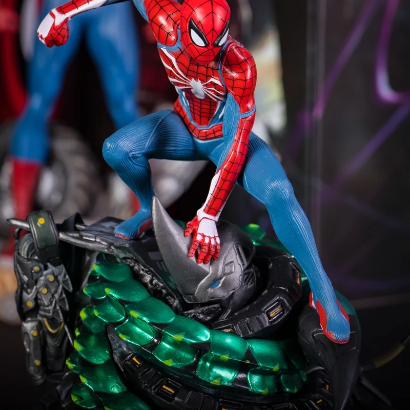 Marvel Человек паук PS4 игра коллекционеры издание ПВХ фигурка Коллекционная модель