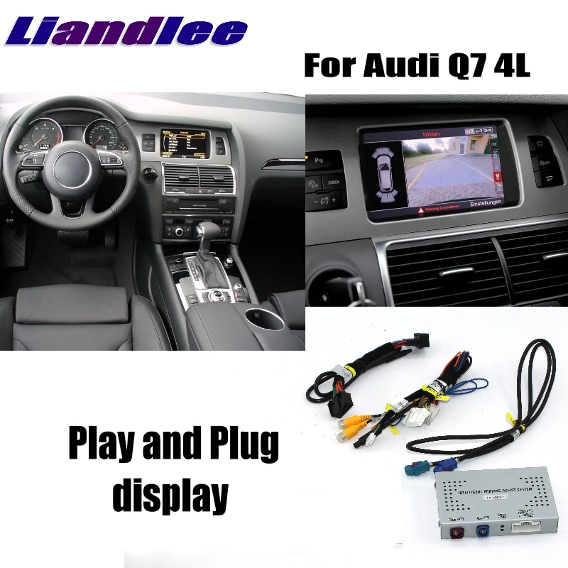 Liandlee парковочная камера интерфейс обратного хода комплект для Audi Q7 4L MMI