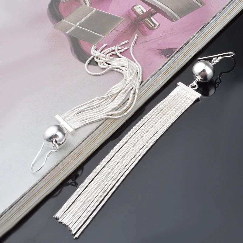 Персонализированные ювелирные изделия серебряные серьги Корейской звезды