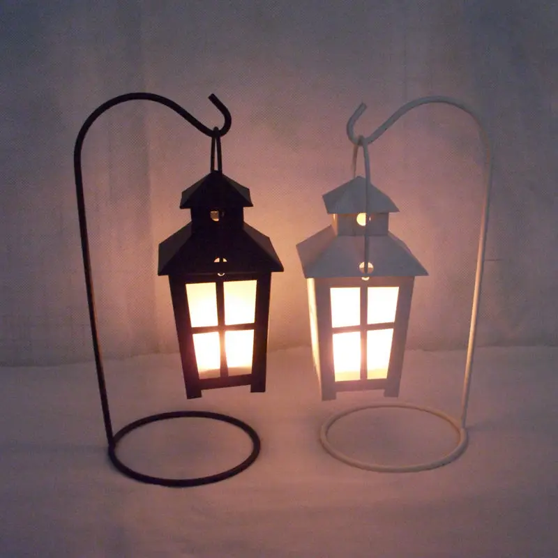 Железо Марокканский Декоративный Подсвечник подставка светильник держатель для