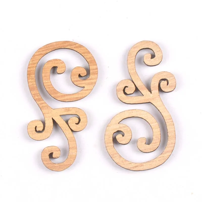 8 шт Цветочный Узор Деревянные ломтики поделки своими руками и Скрапбукинг