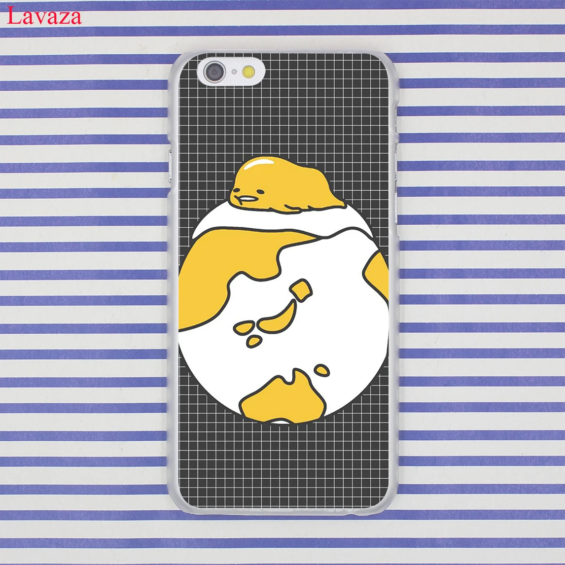 Жесткий чехол для телефона Lavaza милый gudetama lazy egg iPhone XR XS X 11 Pro Max 10 7 8 6 6S 5 9 SE 4 7|phone