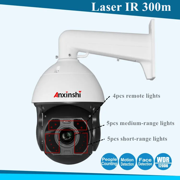 IP камера Starlight Smart PTZ 300 м с оптическим зумом|ptz camera|ip ptz cameraonvif camera |