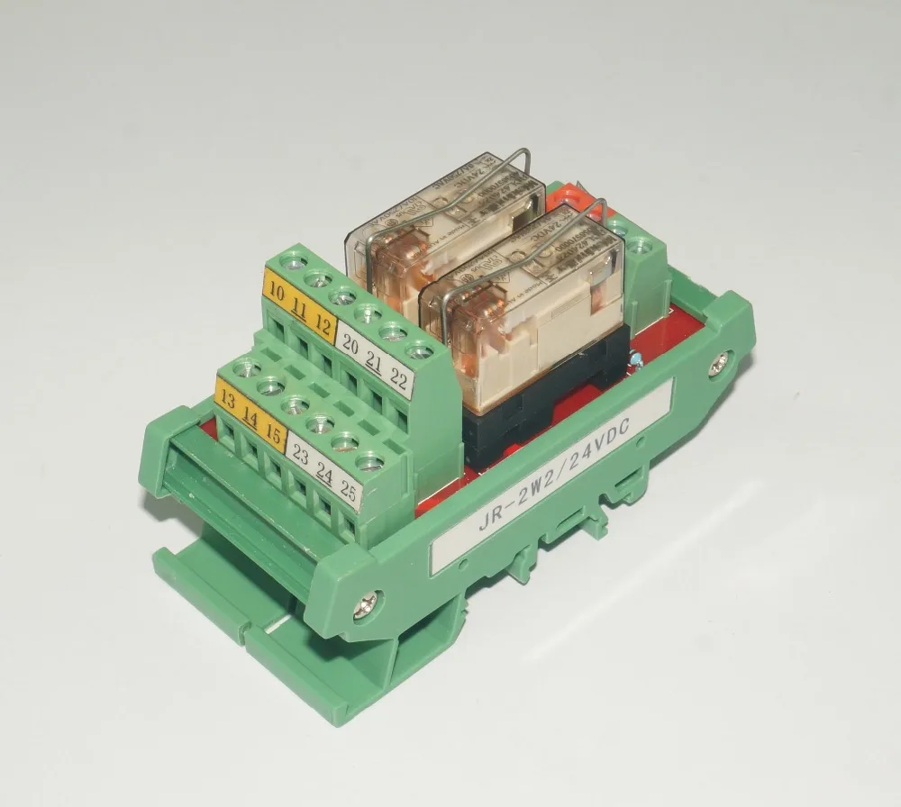 GINRI JR 2L1 2 канальный усилитель PLC релейный модуль Omron 24vdc реле|24vdc relay|relay modulerelay omron |