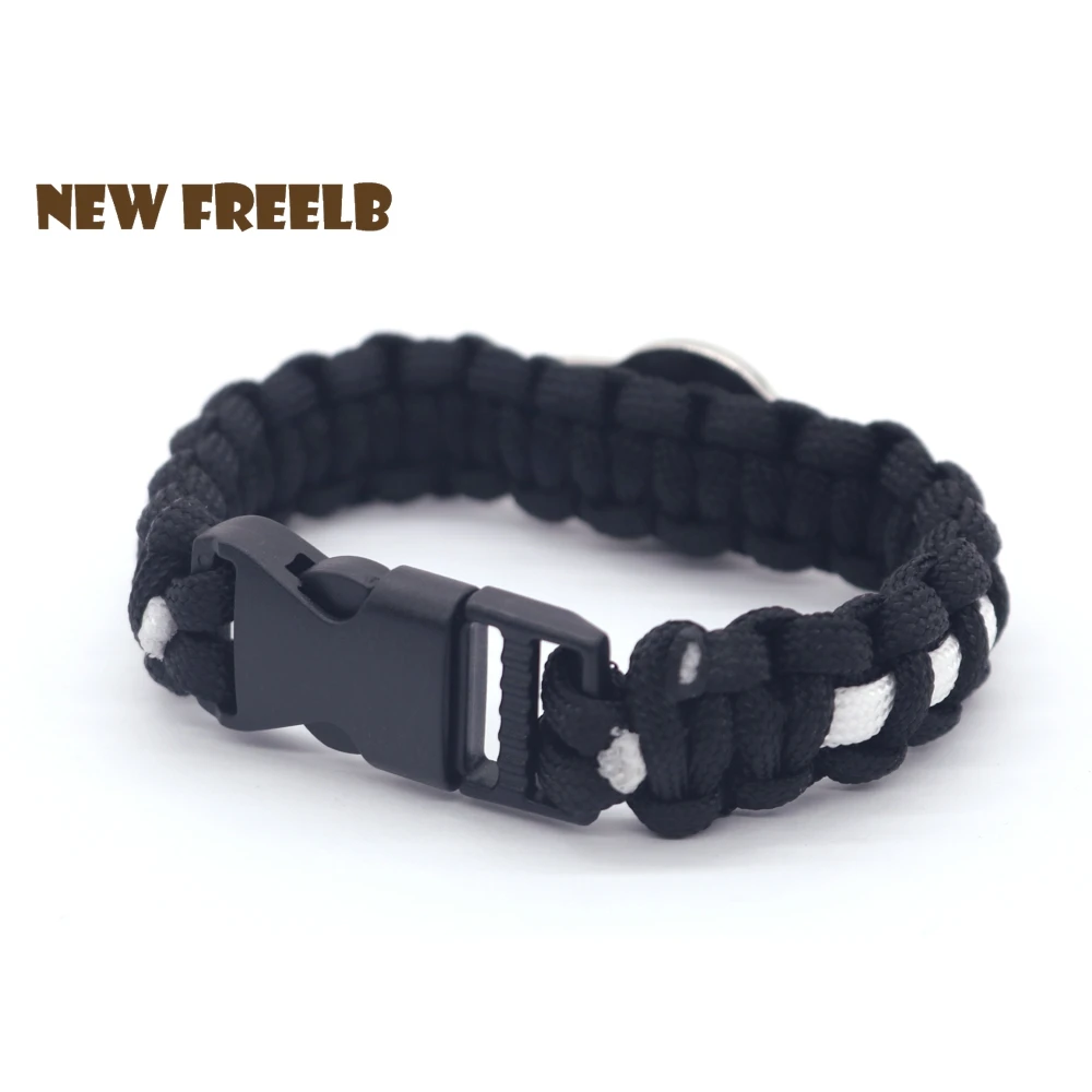 Новый фильм Aquaman Trident Logo 550 Paracord браслеты черные ювелирные изделия ручной работы