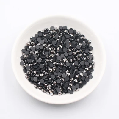 Hematite Розовый SS6 SS10 SS16 SS20 SS30 Стразы с горячей фиксацией, Стразы для одежды, клей для задней части стекла, кристалл AB, камень с горячей фиксацией - Цвет: Hematite