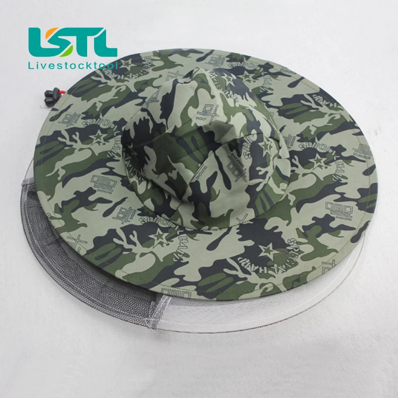 Двухслойная голова Топ камуфляжная шляпа пчеловода вуаль комбо пчела ошибка