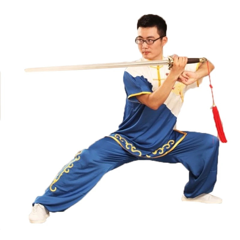 Одежда Wushu Униформа костюм в виде крыла кунг фу униформа для боевых искусств