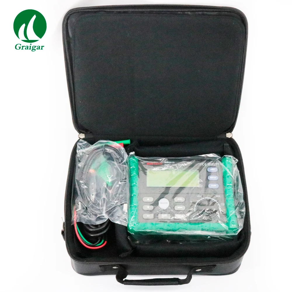 Бесплатная доставка схема тестера сопротивления MASTECH MS5910 RCD/Loop с USB
