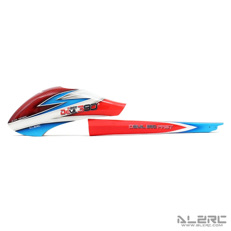 Red Shell Специальное предложение) ALZRC-Devil 380 FAST FBL-Black-RC 380 вертолет самолет комплект - Цвет: Red Shell