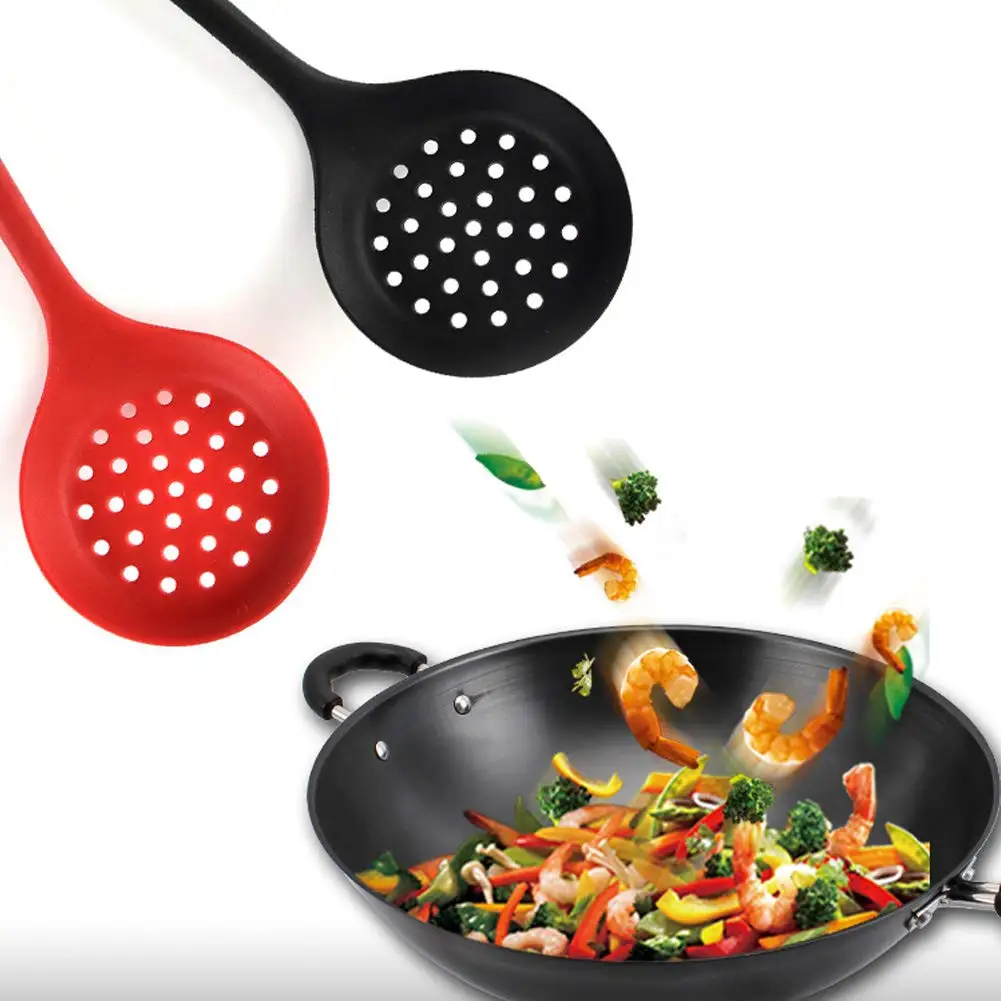 Многофункциональный ситечко для кухонной раковины Силиконовый Фильтр Colandar ложка сетка шумовка масло сетка дуршлаг ситечко кухонные инструменты