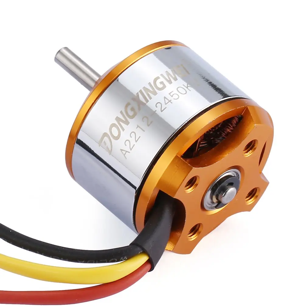 DXW A2212 Outrunner бесщеточный двигатель 1800KV 2-4S 2200KV/2450KV 2-3S беспилотный RC фиксированное