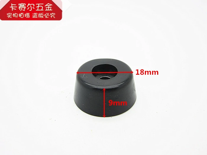 Черные резиновые накладки для мебели противоскользящие Нескользящие коврики 21