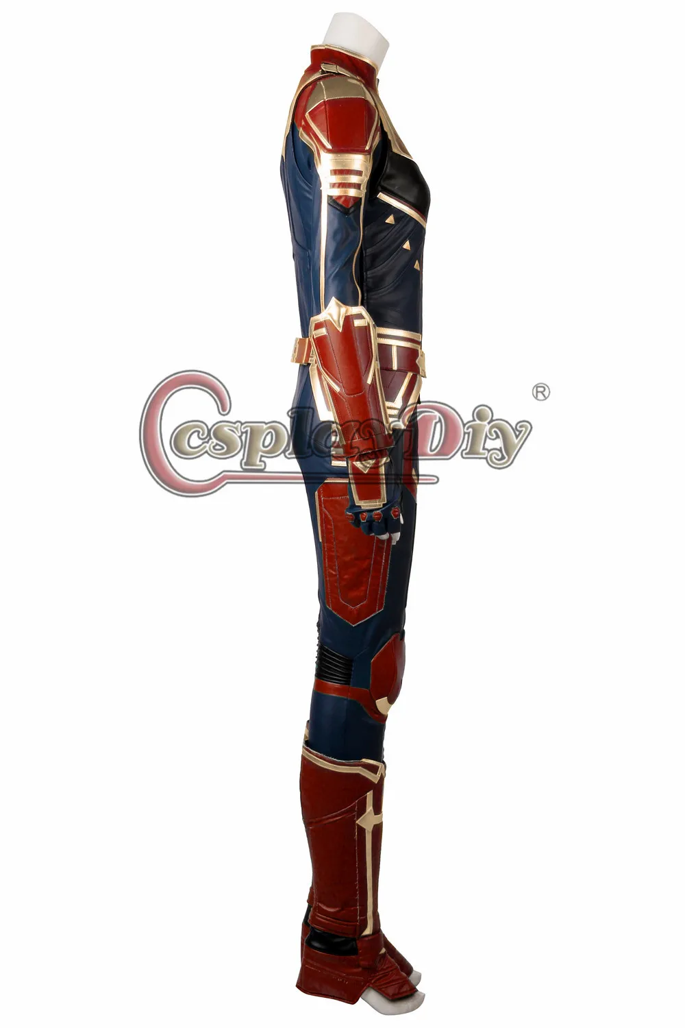 Косплей diy Марвел Капитан косплей Ms. Marvel Carol костюм кары Дэнверс комбинезон наряд Хэллоуин Взрослый женский полный комплект на заказ