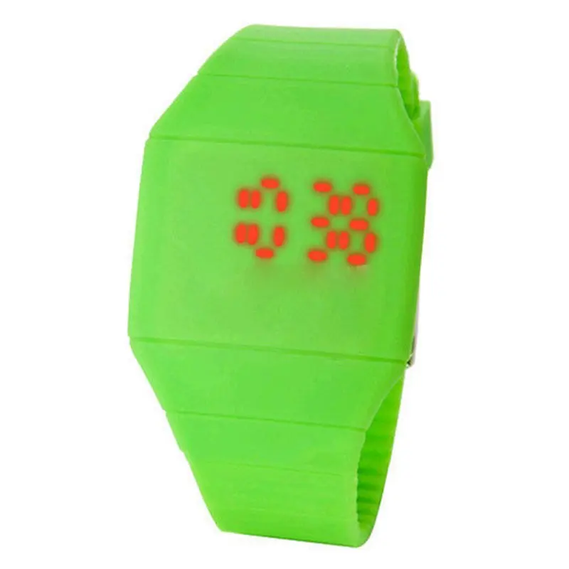 2017 новое поступление водонепроницаемые цифровые светодиодный часы спортивные