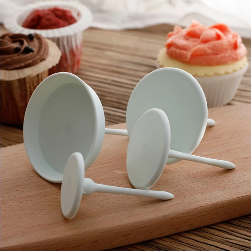 4 шт./компл. Набор для торта с цветами и гвоздями держатель кексов крема