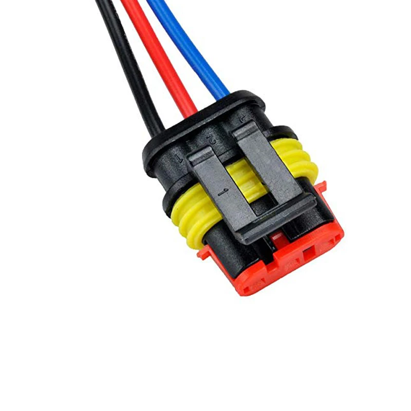 5 комплектов 3 контакта 18 AWG автомобильный фоторазъем комплект розеток провод