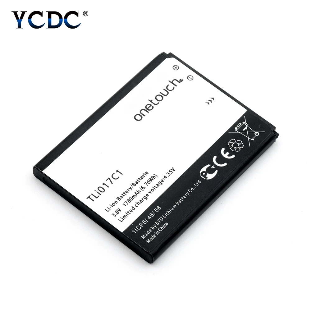 TLi017C1 батарея 3 8 V 1780mAh для Alcatel One Touch OT 5027B 4060O 4060A CAB31L0000C1 / TLi014C7 смартфон|Цифровые