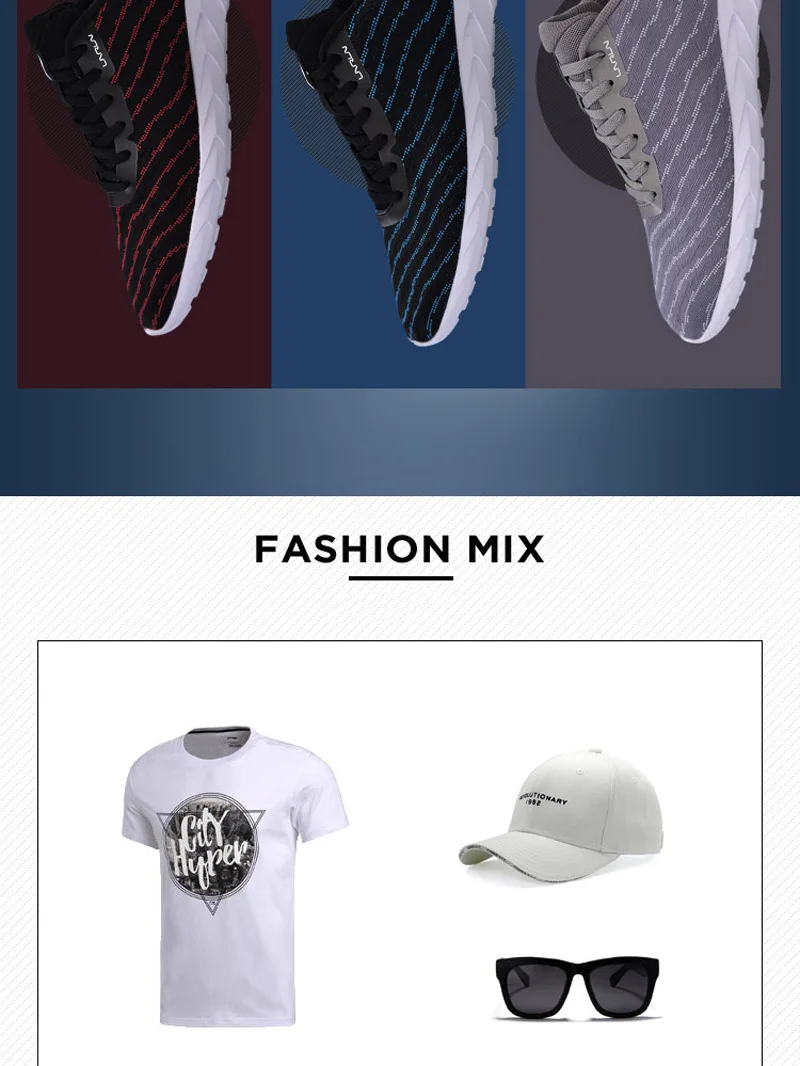 Li-Ning, мужские Базовые беговые кроссовки, моно пряжа, дышащая подкладка, светильник, кроссовки, спортивная обувь для фитнеса, ARBN013 XYP688