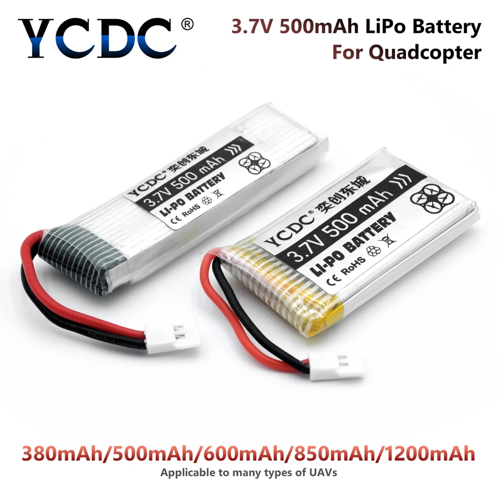 YCDC новый мощный Модернизированный Hubsan H107 Божья коровка RC Квадрокоптер 25C 3 7 V 380mAh