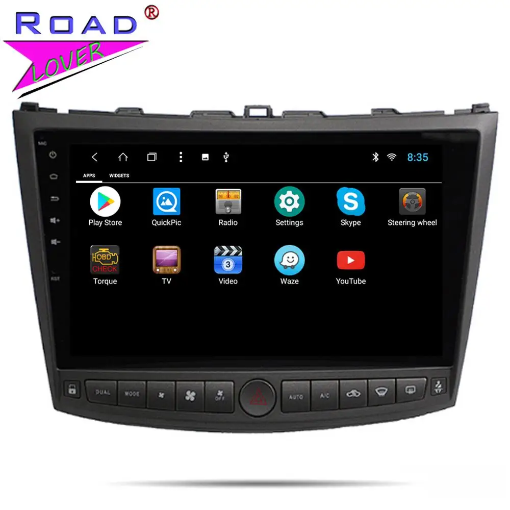 Автомагнитола Android 8 1 автомобильный радиоприемник Восьмиядерный dvd плеер для Lexus