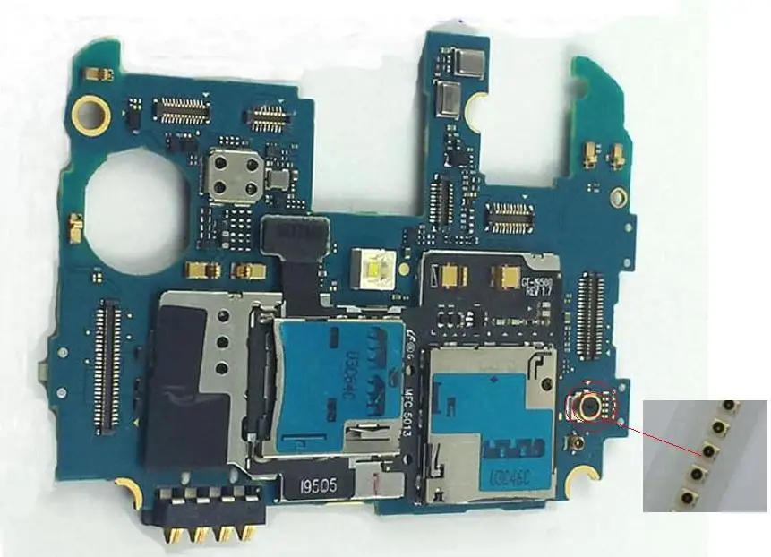 100 шт./лот для Samsung i8190 I9100 I9190 S3 i9300 I9305 S4 i9500 I9505 N7000 wifi сигнальная антенна FPC Разъем