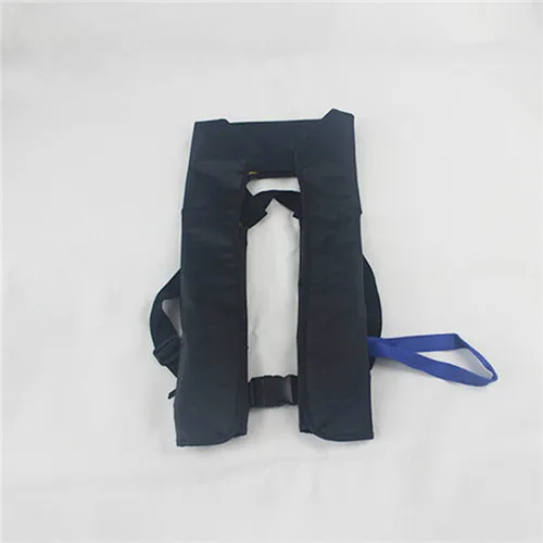 Dark blue Автоматический надувной спасательный жилет Профессиональный Взрослый плавающий рыбацкий спасательный жилет - Цвет: Dark blue