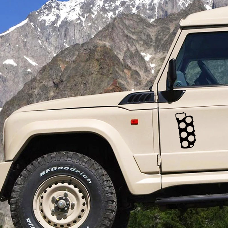 Новый продукт для набивки головы забавная виниловая наклейка привлекательный