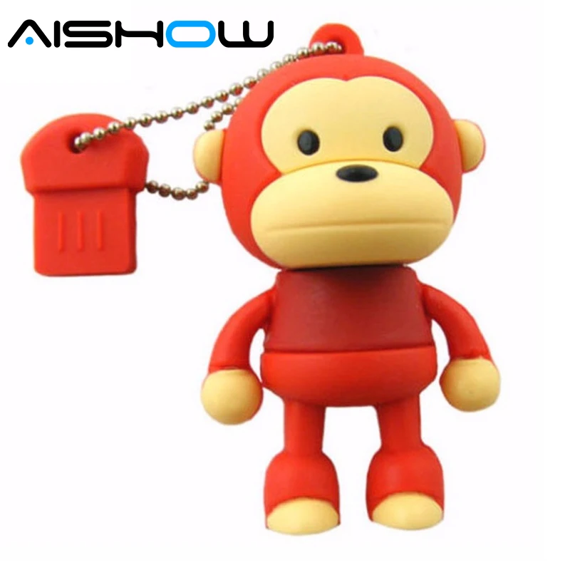 Usb флеш-накопитель в виде обезьяны 8 ГБ 16 32 64 | Компьютеры и офис