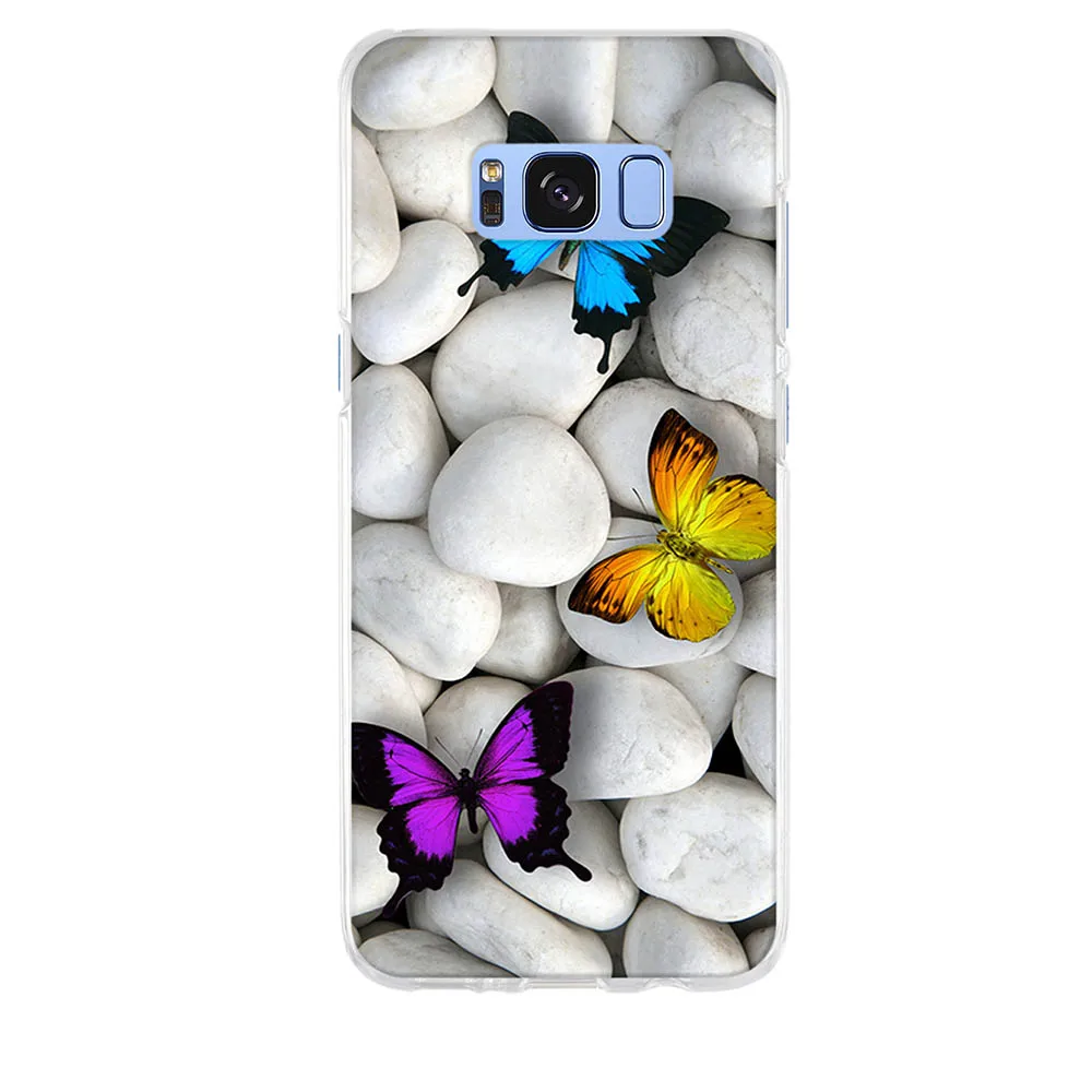 Чехол для samsung Galaxy S8, чехол, милый, силиконовый, роскошный, TPU, чехол для samsung Galaxy S8, чехол, мягкий, fundas для samsung S8 S 8, чехол