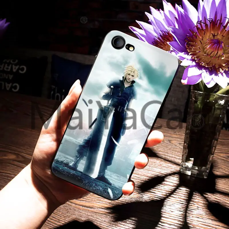 MaiYaCa для iphone 7 Чехол Final Fantasy VII FF7 аниме новый принт аксессуары телефонов iPhone X 8 6 6S