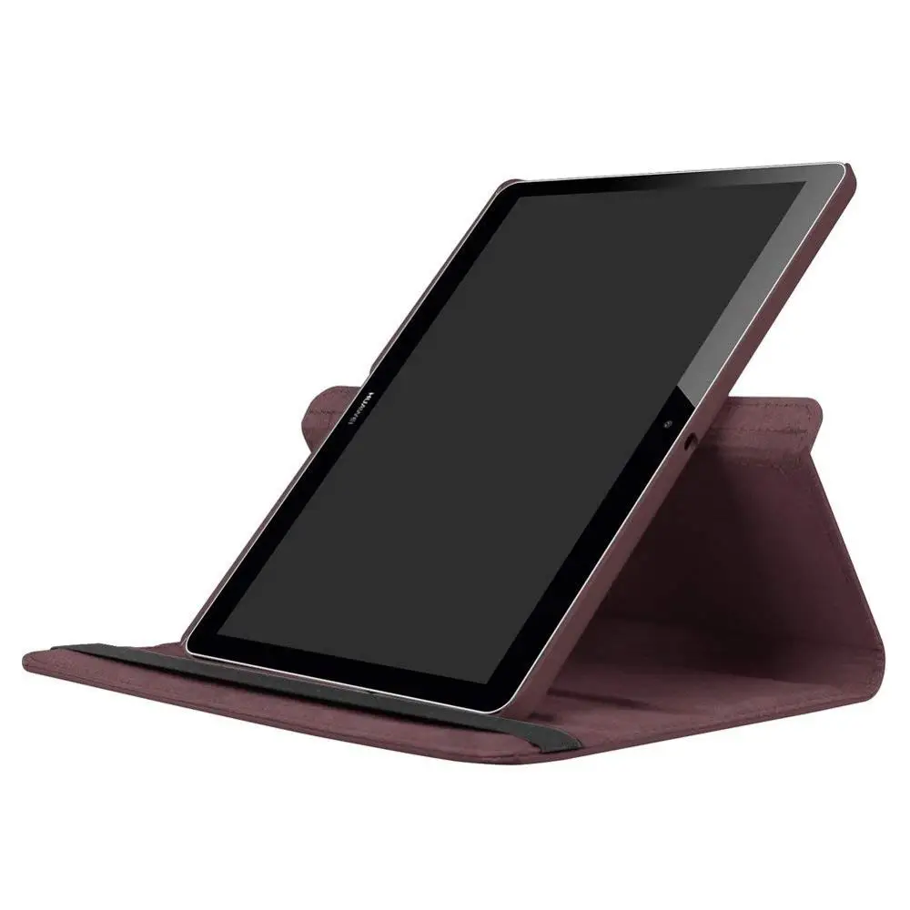 Protective Leather Case For Huawei MediaPad T3 10 AGS-L03 AGS-L09 W09 9.6&quotTablet 360 Rotation for Honor Play Pad 2 9.6 | Компьютеры и