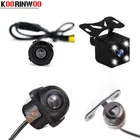 Камера заднего вида Koorinwoo, универсальная водонепроницаемая CCD-камера заднего вида с ночным видением, помощь при парковке