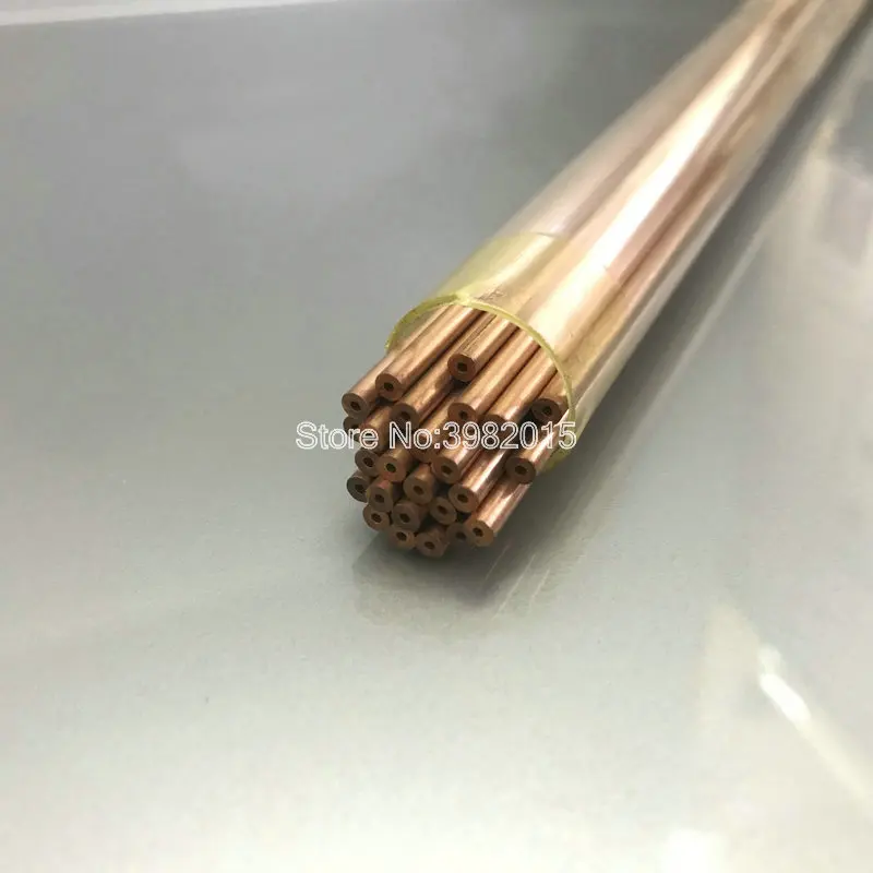 

Ziyang бренд медный электрод трубка одно отверстие 2,6*400 мм для WEDM сверлильный станок