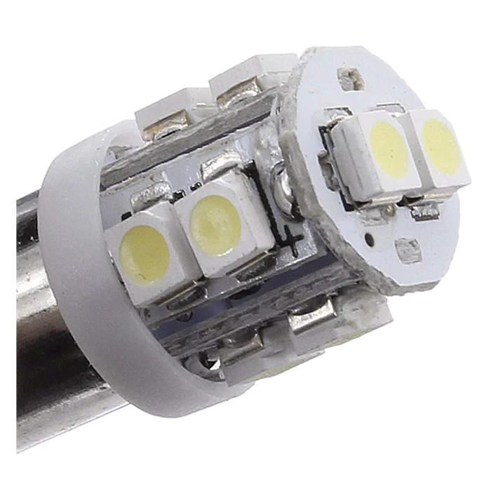 4x T11 BA9S T4W 233 штыковый Разъем 10 SMD светодиодный автомобиль клиновидный для салона