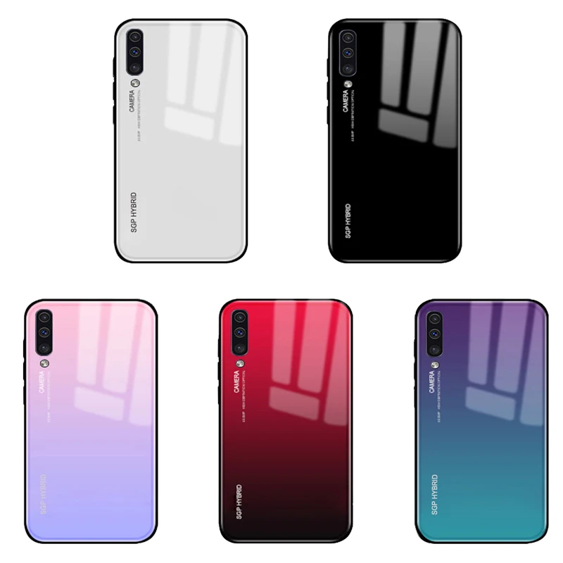 Для Samsung Galaxy A50 A30 A20 A10 A40 A70 A60 Cool Symphony чехол для телефона двойной градиент цвета