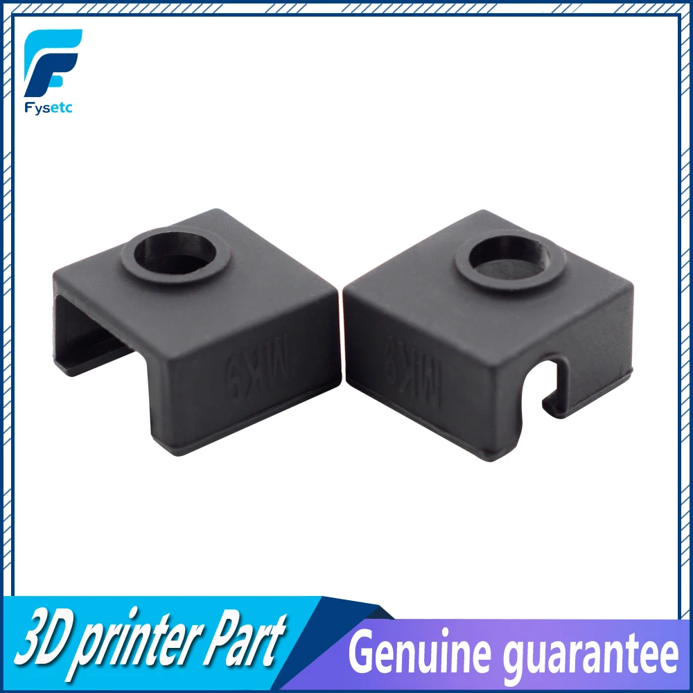 2 шт. силиконовые нагревательные блоки для принтера Ender 3 Anet Prusa i3 Tronxy MK7/MK8/MK9|heater