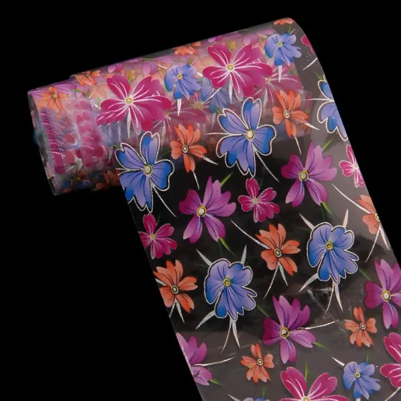 2017 Новый дизайн звездное небо ногтей Фольга наклейки переводная Наклейка Советы